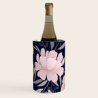 Festive, Modern, Floral Prints, Pink and Navy Wine Chiller Gallery Image 3
