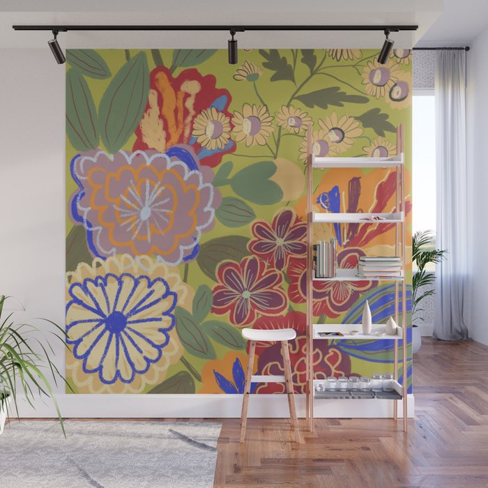 Eclipse garden Wall Mural Gallery Image 1