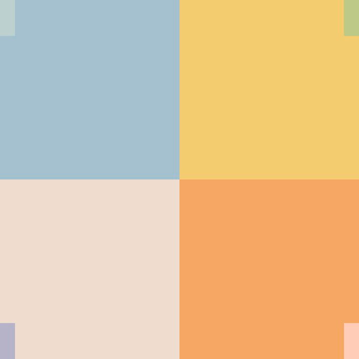Geometric Color Block V Coffee Mug Gallery Image 2