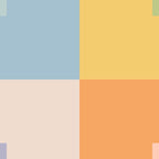 Geometric Color Block V Coffee Mug Gallery Image 2