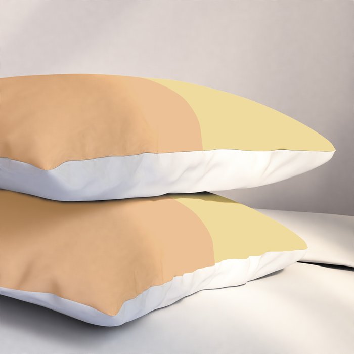 Geometric Color Block V Pillow Sham Gallery Image 3