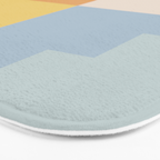Geometric Color Block V Bath Mat Gallery Image 3