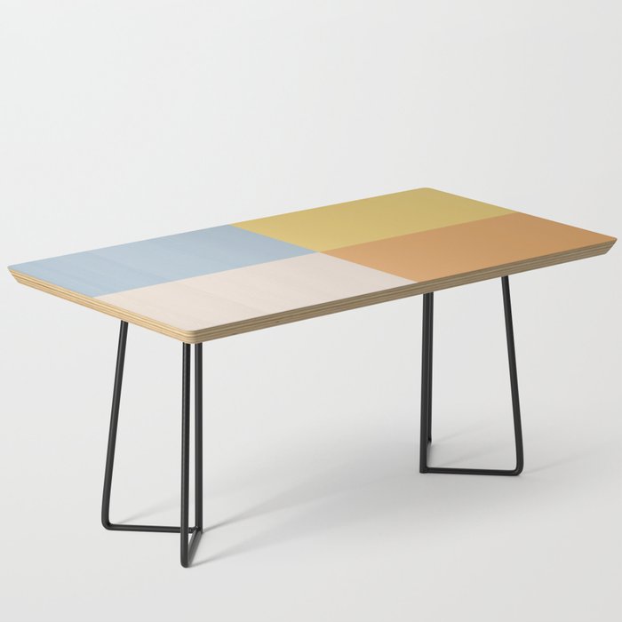 Geometric Color Block V Coffee Table Gallery Image 1