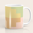 Geometric Color Block V Coffee Mug Gallery Image 1