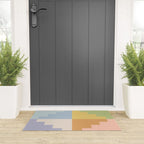 Geometric Color Block V Welcome Mat Gallery Image 3