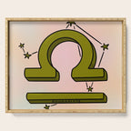 Libra Symbol Serving Tray Gallery Image 1