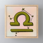 Libra Symbol Mini Art Print Gallery Image 1