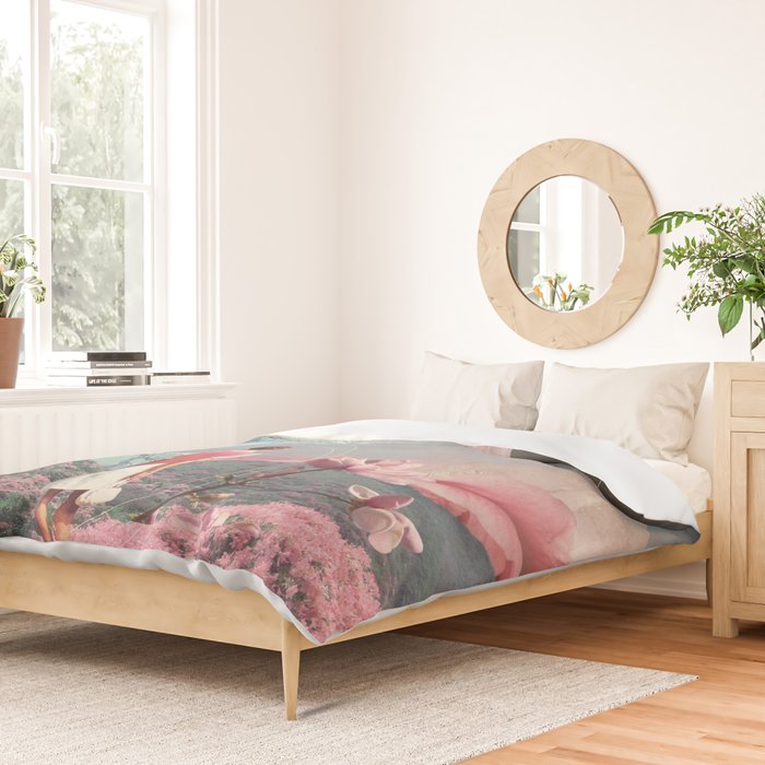 Trying to accept the Distance Duvet Cover Gallery Image 2
