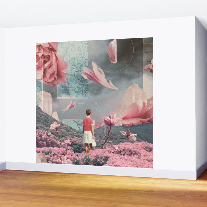 Trying to accept the Distance Wall Mural Gallery Image 2