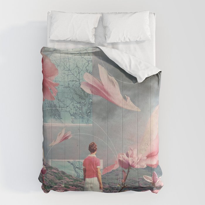 Trying to accept the Distance Comforter Gallery Image 6