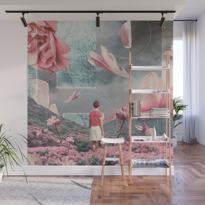 Trying to accept the Distance Wall Mural Gallery Image 1