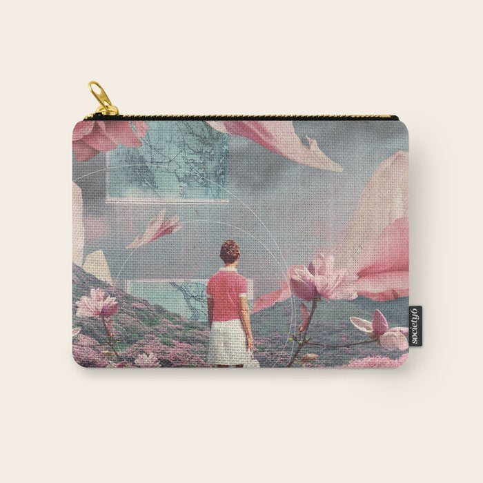 Trying to accept the Distance Carry All Pouch Gallery Image 1