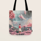 Trying to accept the Distance Tote Bag Gallery Image 1