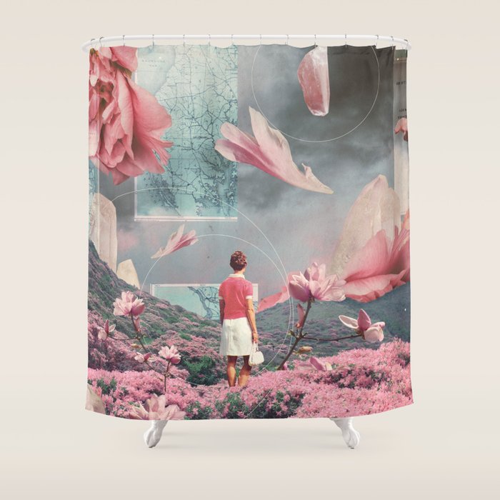 Trying to accept the Distance Shower Curtain Gallery Image 1