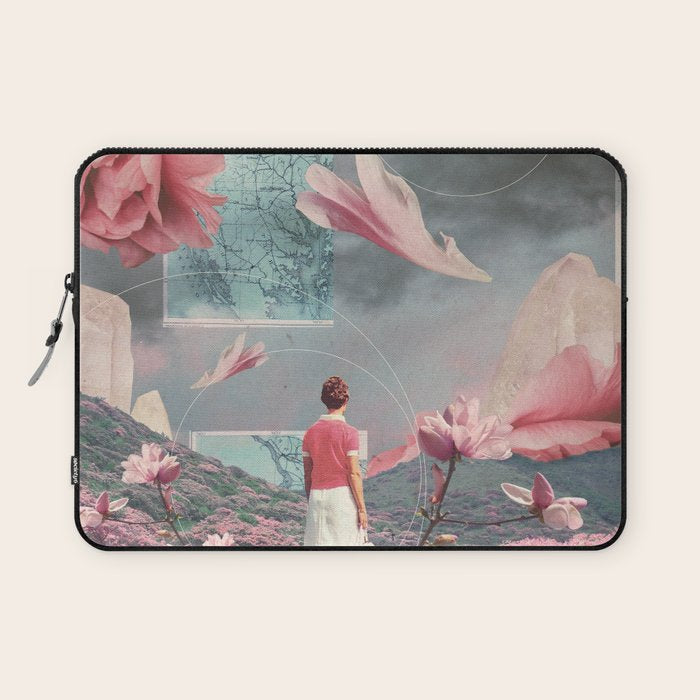 Trying to accept the Distance Laptop Sleeve Gallery Image 1