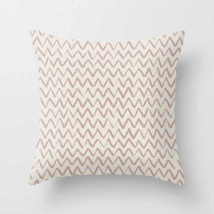 Simple Hand Drawn Pattern #4 Throw Pillow Gallery Image 6