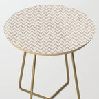 Simple Hand Drawn Pattern #4 Side Table Gallery Image 2