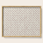Simple Hand Drawn Pattern #4 Serving Tray Gallery Image 1