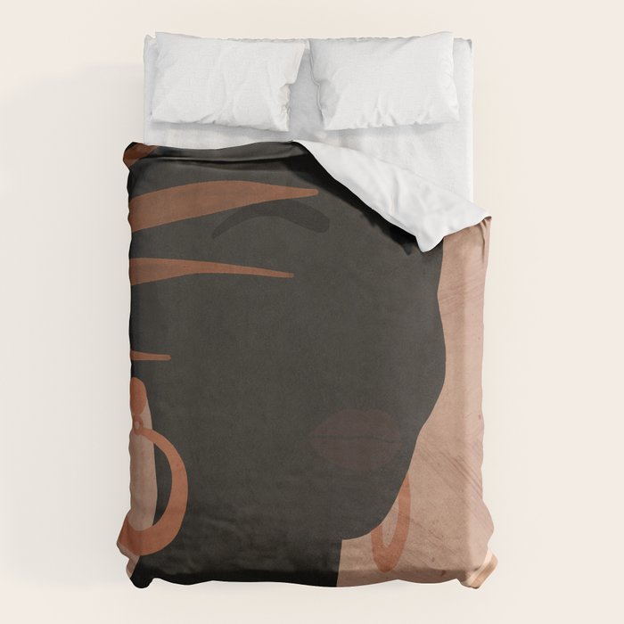 Tropical Girl 27 Duvet Cover Gallery Image 6