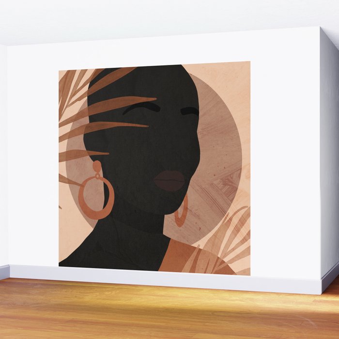 Tropical Girl 27 Wall Mural Gallery Image 2