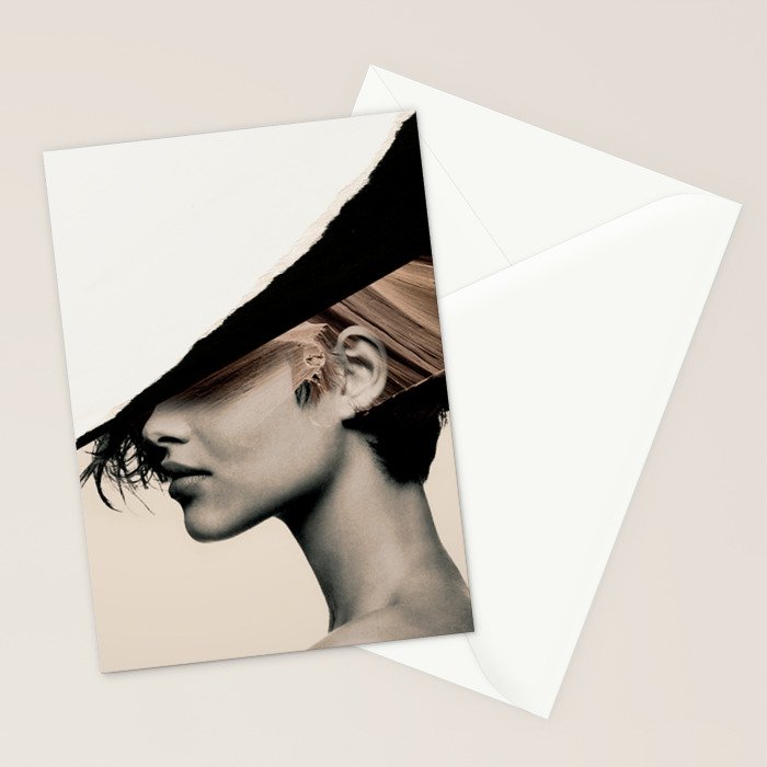 woman / collage portrait Stationery Card Gallery Image 2