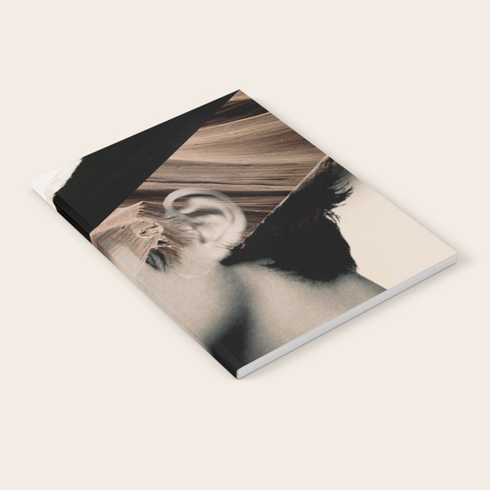 woman / collage portrait Notebook Gallery Image 2