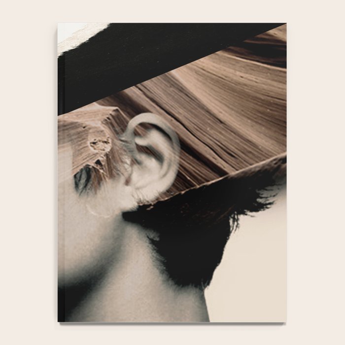 woman / collage portrait Notebook Gallery Image 4