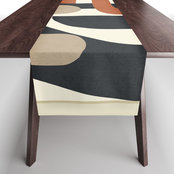 Abstract Colorful Setting 14 Table Runner Gallery Image 1