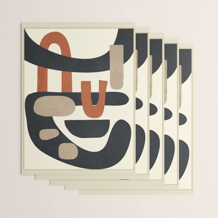 Abstract Colorful Setting 14 Wrapping Paper Gallery Image 3