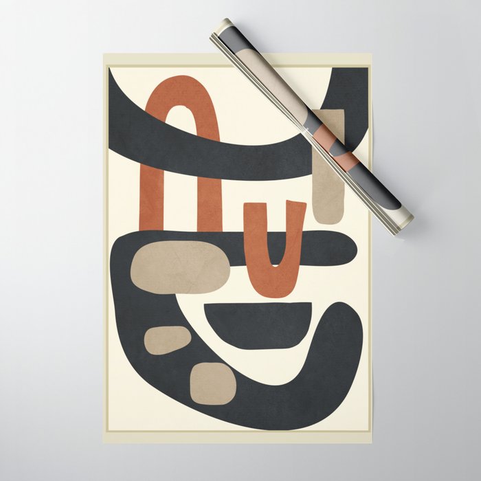 Abstract Colorful Setting 14 Wrapping Paper Gallery Image 1