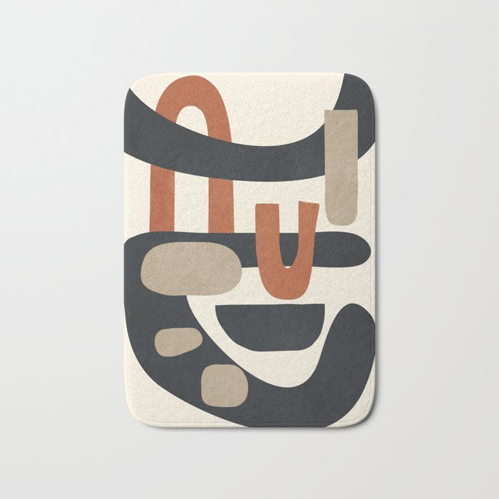 Abstract Colorful Setting 14 Bath Mat Gallery Image 1