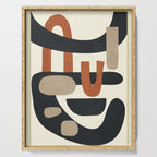 Abstract Colorful Setting 14 Serving Tray Gallery Image 1