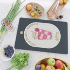 Strawberry Caipirinha Cocktail Zodiac Sign Cutting Board Gallery Image 2