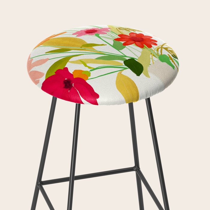 Bouquet of Flowers 3 Stool Gallery Image 2