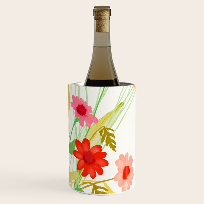 Bouquet of Flowers 3 Wine Chiller Gallery Image 3