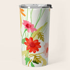 Bouquet of Flowers 3 Travel Mug Gallery Image 2