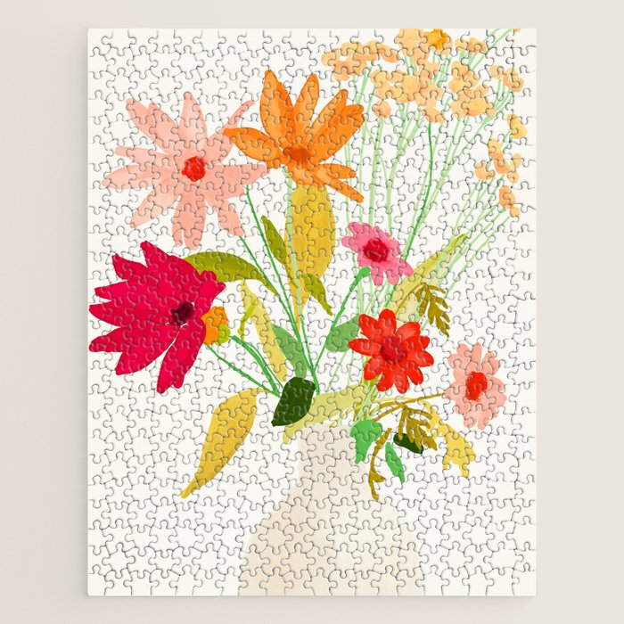 Bouquet of Flowers 3 Jigsaw Puzzle Gallery Image 1