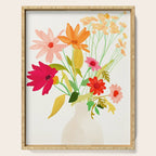 Bouquet of Flowers 3 Serving Tray Gallery Image 1