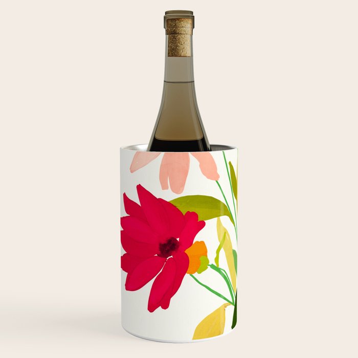 Bouquet of Flowers 3 Wine Chiller Gallery Image 2