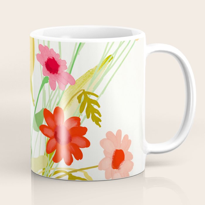 Bouquet of Flowers 3 Coffee Mug Gallery Image 1