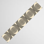 Abstraction_EYE_LINE_POP_ART_Minimalism_001X Table Runner Gallery Image 3