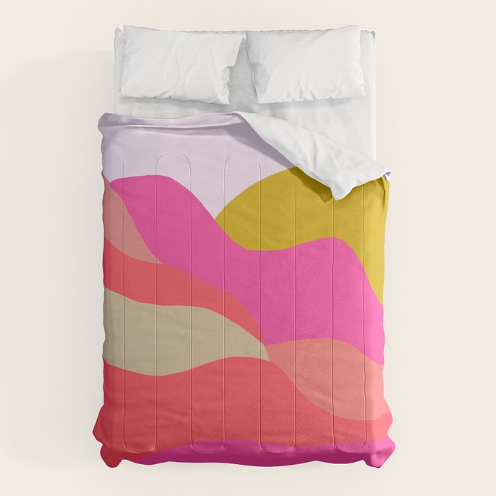 Adelaida, mountain sunset Comforter Gallery Image 6