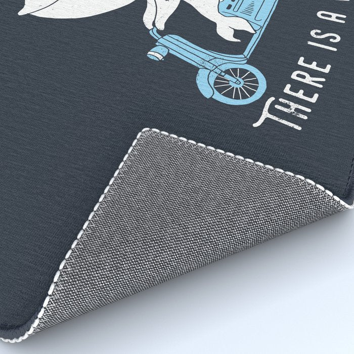 There is a whale Rug Gallery Image 4