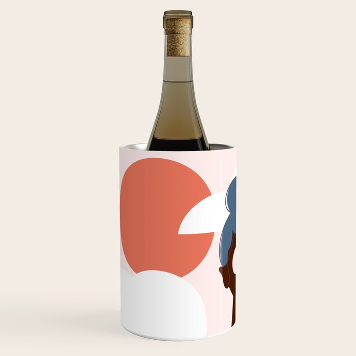 Abstract Woman - Messy Bun Wine Chiller Gallery Image 2