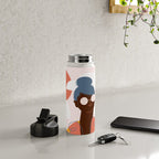 Abstract Woman - Messy Bun Water Bottle Gallery Image 4