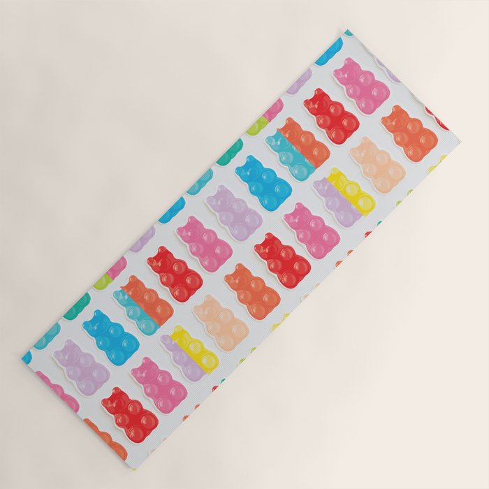 Gummy Bears Yoga Mat Gallery Image 1