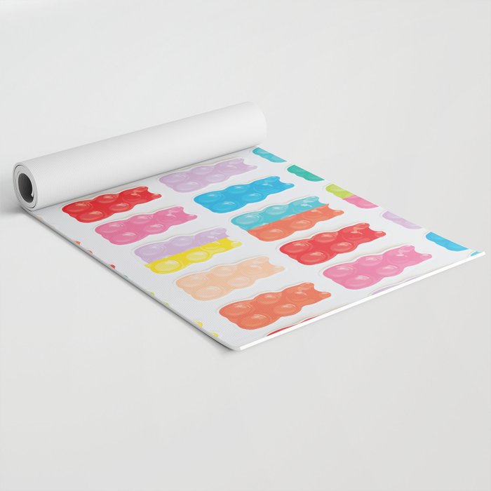 Gummy Bears Yoga Mat Gallery Image 2