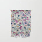 Abby Watercolor Florals Wall Hanging Gallery Image 1