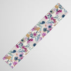 Abby Watercolor Florals Table Runner Gallery Image 3