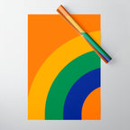 Citrus Bow Wrapping Paper Gallery Image 1